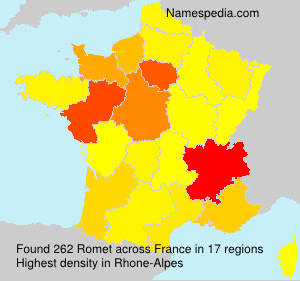 Surname Romet in France Surname Romet in France