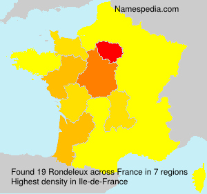 Surname Rondeleux in France Surname Rondeleux in France