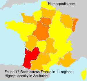 Surname Rook in France Surname Rook in France