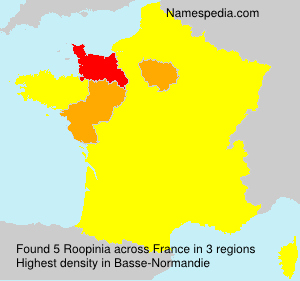 Surname Roopinia in France Surname Roopinia in France