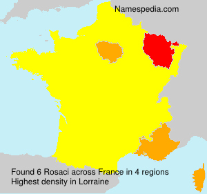 Surname Rosaci in France Surname Rosaci in France