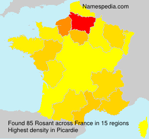 Surname Rosant in France Surname Rosant in France