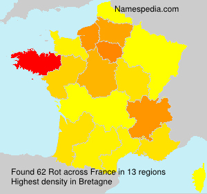 Surname Rot in France Surname Rot in France