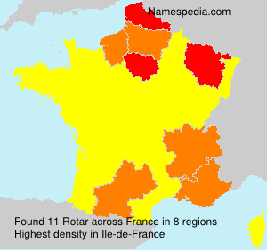 Surname Rotar in France Surname Rotar in France