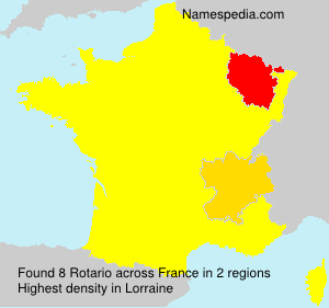 Surname Rotario in France Surname Rotario in France