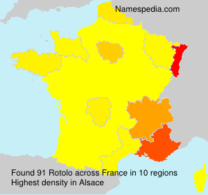 Surname Rotolo in France Surname Rotolo in France