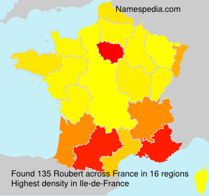 Surname Roubert in France Surname Roubert in France
