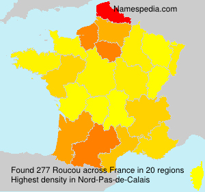 Surname Roucou in France Surname Roucou in France