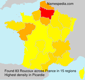 Surname Roucoux in France Surname Roucoux in France