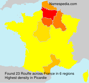 Surname Rouffe in France Surname Rouffe in France