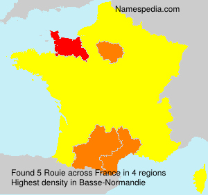 Surname Rouie in France Surname Rouie in France