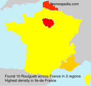 Surname Rouigueb in France Surname Rouigueb in France