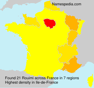 Surname Rouimi in France Surname Rouimi in France