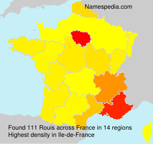Surname Rouis in France Surname Rouis in France