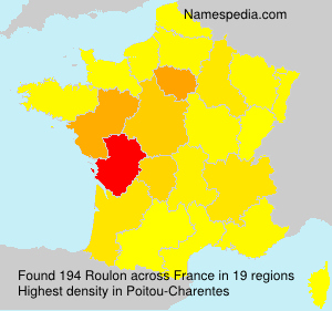 Surname Roulon in France Surname Roulon in France