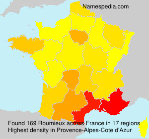 Surname Roumieux in France Surname Roumieux in France