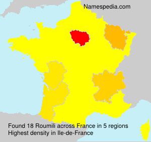 Surname Roumili in France Surname Roumili in France
