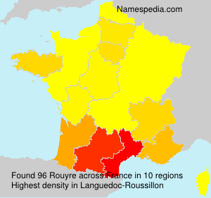 Surname Rouyre in France Surname Rouyre in France