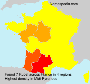 Surname Rucel in France Surname Rucel in France