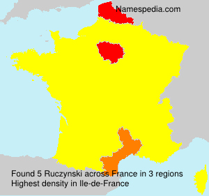 Surname Ruczynski in France Surname Ruczynski in France