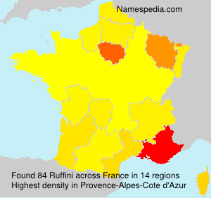 Surname Ruffini in France Surname Ruffini in France