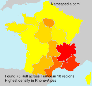 Surname Rull in France Surname Rull in France