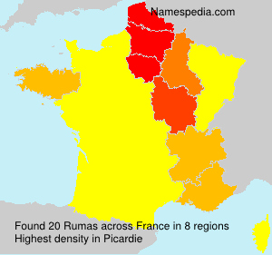 Surname Rumas in France Surname Rumas in France