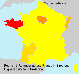Surname Rumayor in France Surname Rumayor in France