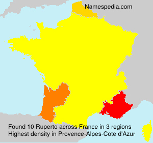 Surname Ruperto in France Surname Ruperto in France