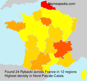 Surname Rybacki in France Surname Rybacki in France