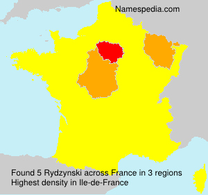Surname Rydzynski in France Surname Rydzynski in France