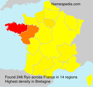 Surname Ryo in France Surname Ryo in France
