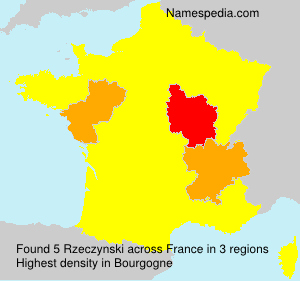 Surname Rzeczynski in France Surname Rzeczynski in France