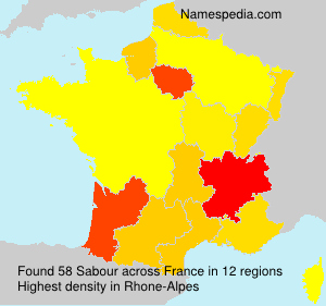 Surname Sabour in France Surname Sabour in France