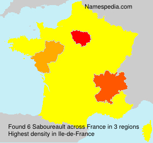 Surname Saboureault in France Surname Saboureault in France