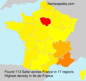 Surname Safar in France Surname Safar in France