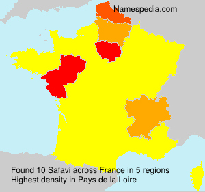 Surname Safavi in France Surname Safavi in France
