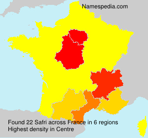 Surname Safri in France Surname Safri in France