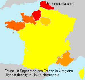 Surname Sagaert in France Surname Sagaert in France