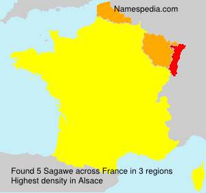 Surname Sagawe in France Surname Sagawe in France