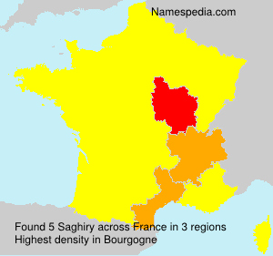Surname Saghiry in France Surname Saghiry in France