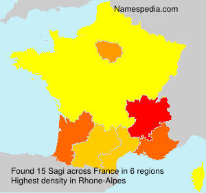 Surname Sagi in France Surname Sagi in France