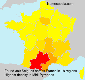 Surname Salgues in France Surname Salgues in France