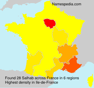 Surname Salhab in France Surname Salhab in France