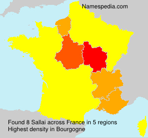 Surname Sallai in France Surname Sallai in France