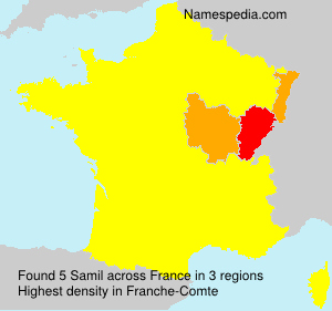 Surname Samil in France Surname Samil in France