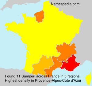 Surname Samperi in France Surname Samperi in France