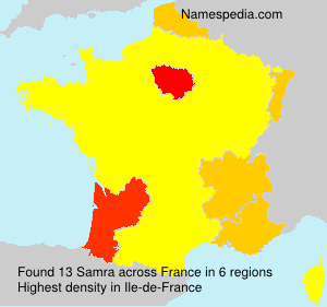 Surname Samra in France Surname Samra in France