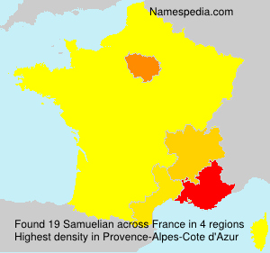 Surname Samuelian in France Surname Samuelian in France
