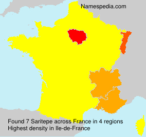 Surname Saritepe in France Surname Saritepe in France
